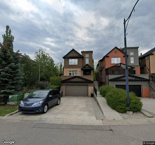Street view of 51 Aspen Meadows Green SW, Calgary