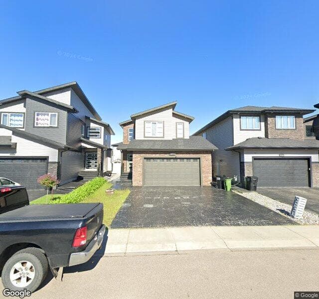 Street view of 16756 60 Street NW, Edmonton