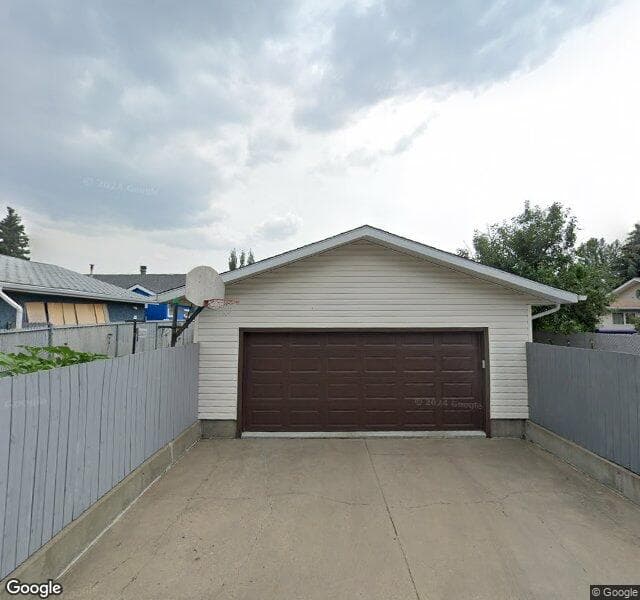 Street view of 8704 43 Avenue NW, Edmonton