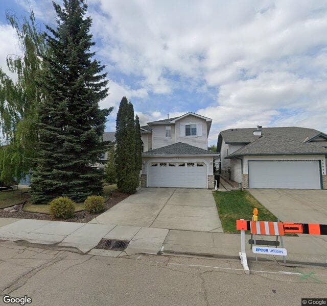 Street view of 15736 133 Street NW, Edmonton