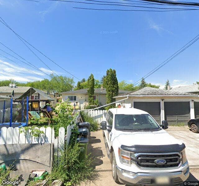 Street view of 11115 116 Street NW, Edmonton