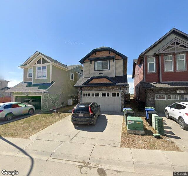 Street view of 8 Skyview Point Terrace NE, Calgary