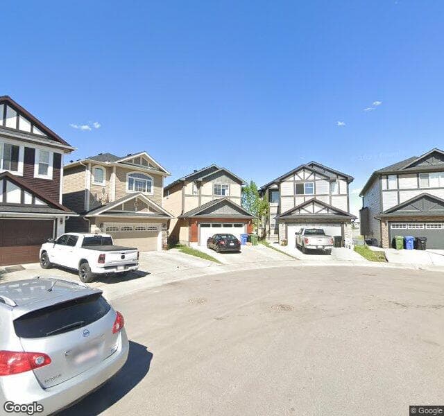 Street view of 30 Saddlelake View NE, Calgary