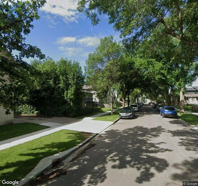 Street view of 9632 #1 AND 9632 #2 110 Avenue, Edmonton