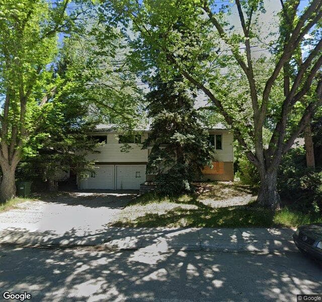 Street view of 4016 37 Street NW, Calgary