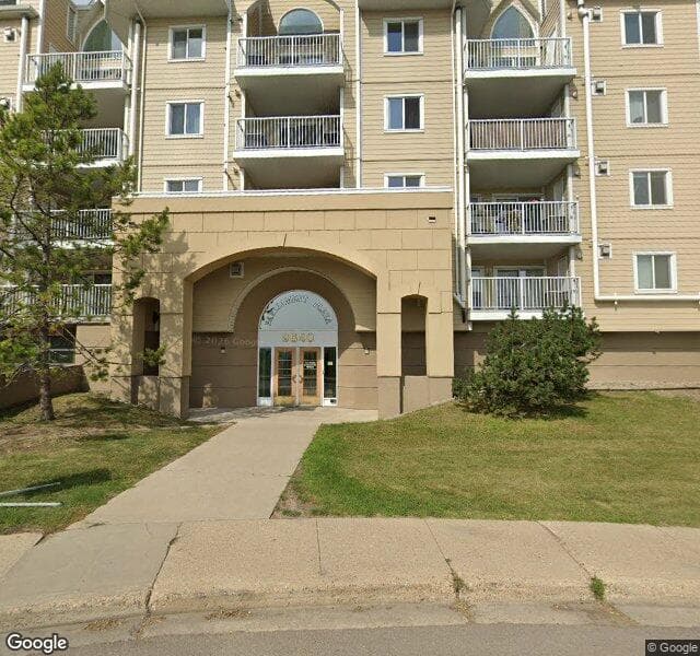 Street view of 311-9640 105 Street NW, Edmonton