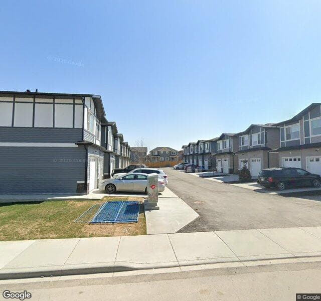 Street view of 106-116 Saddlestone Heath NE, Calgary