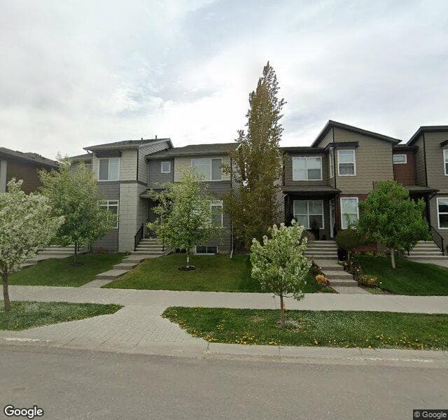 Street view of 3105-100 Walgrove Court SE, Calgary