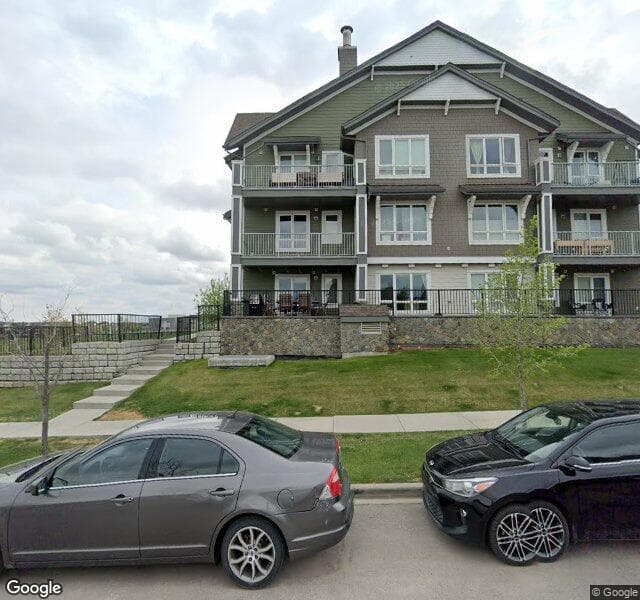 Street view of 3210-175 Silverado Boulevard SW, Calgary