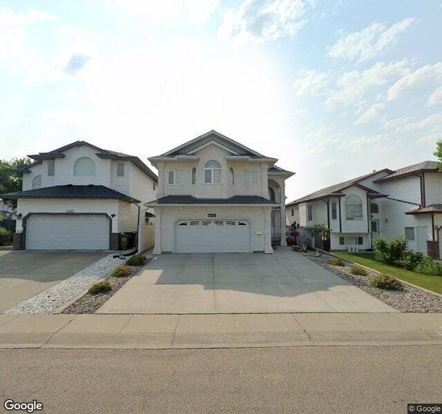 Street view of 6407 163 Avenue NW, Edmonton