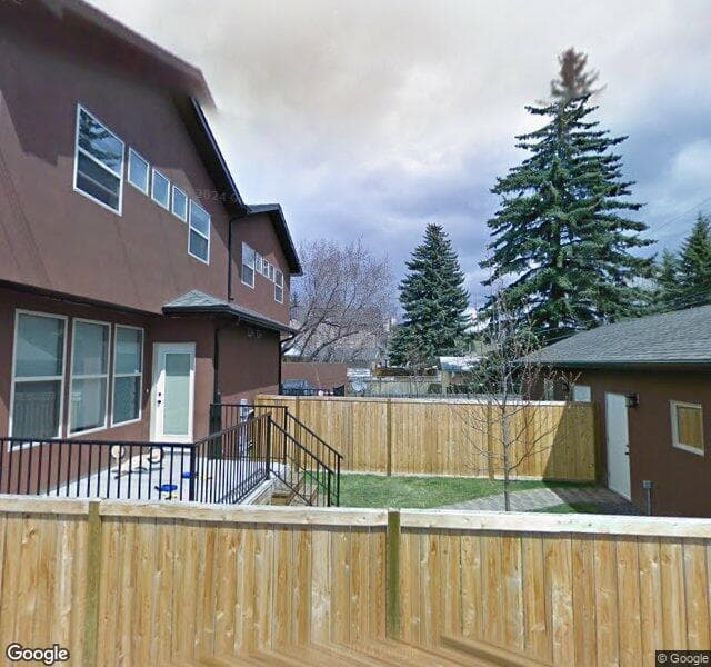 Street view of 518 34A Street NW, Calgary