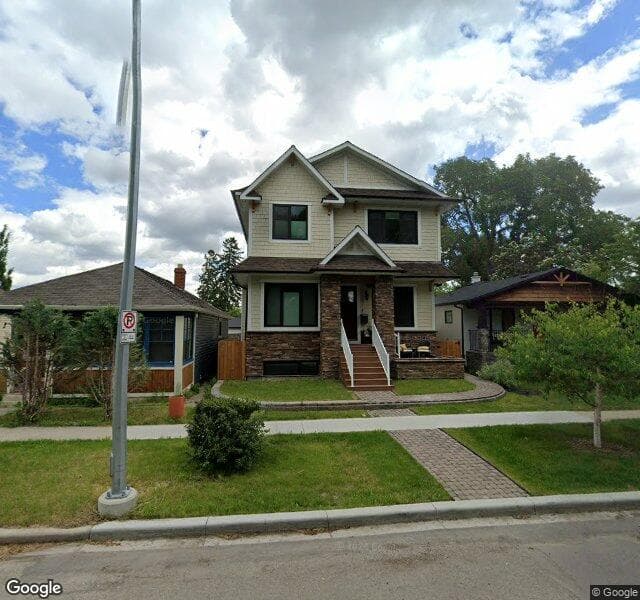 Street view of 1640 16 Street SE, Calgary