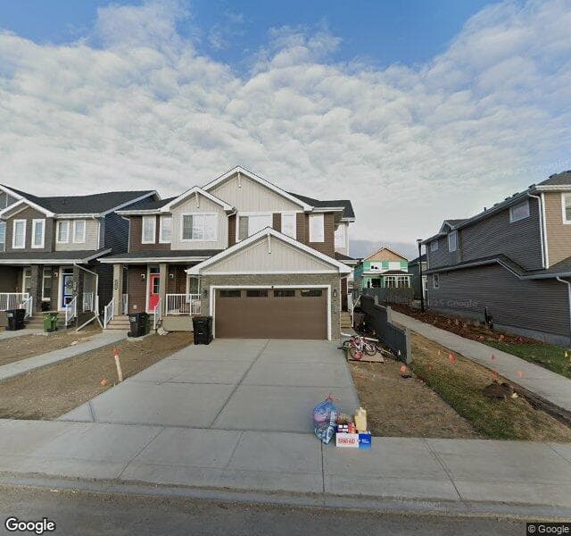 Street view of 3332 168 Street SW, Edmonton