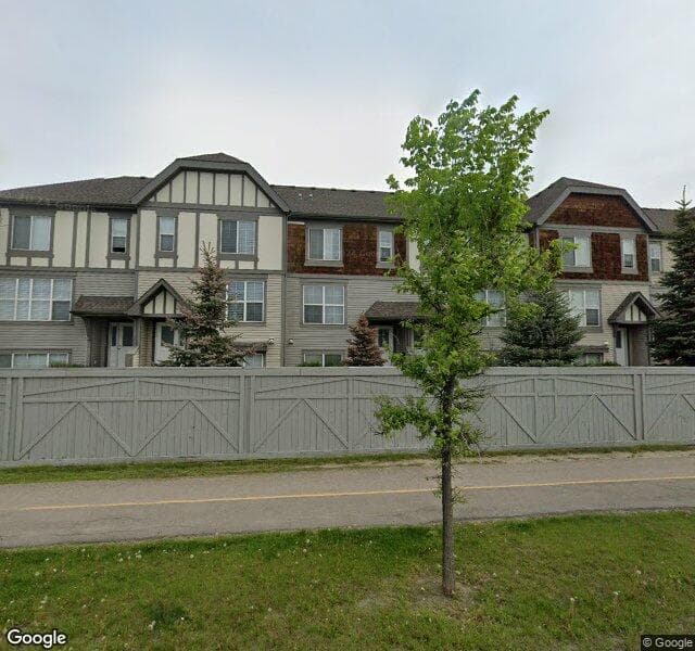Street view of 130 New Brighton Way SE, Calgary
