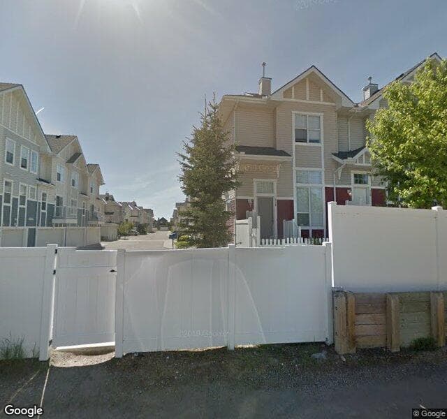 Street view of 3146 New Brighton Gardens SE, Calgary