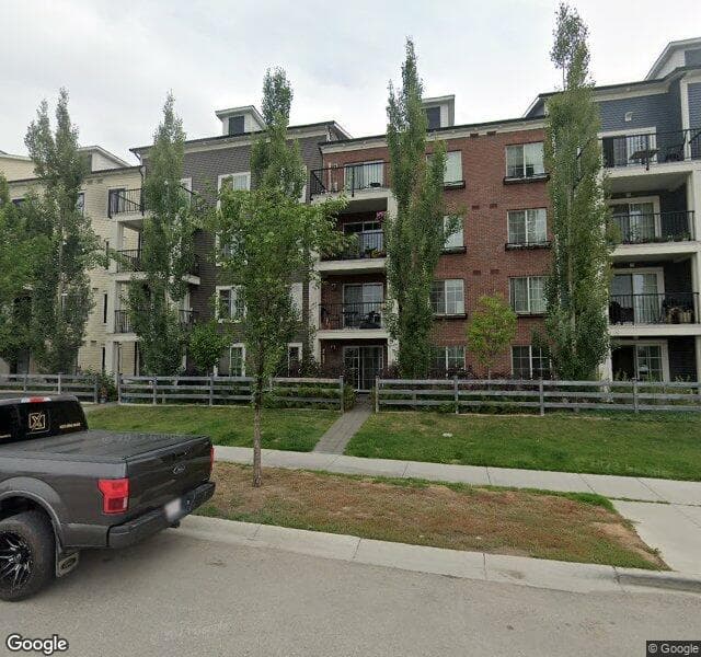 Street view of 2114-755 Copperpond Boulevard SE, Calgary