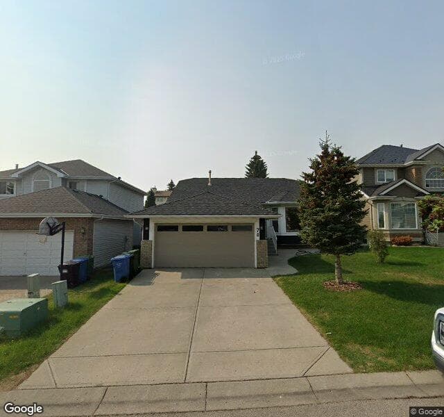 Street view of 78 Edgevalley Close NW, Calgary