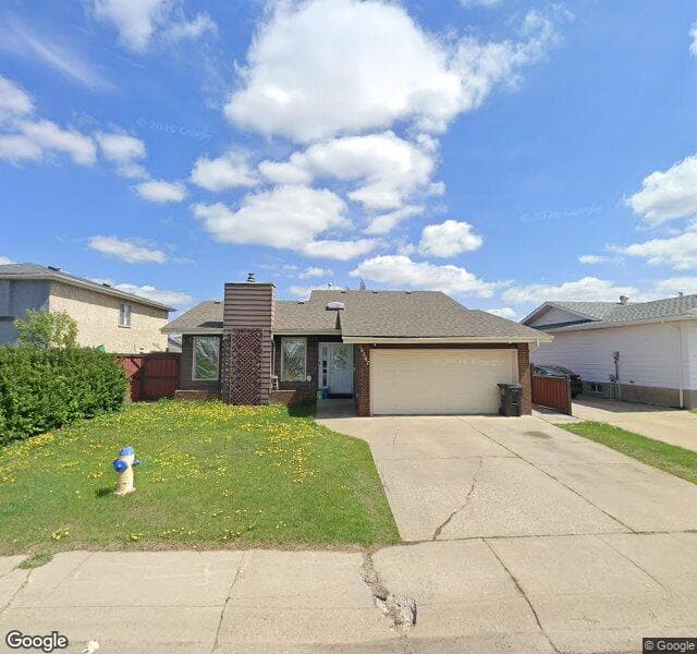 Street view of 16547 113 Street NW, Edmonton