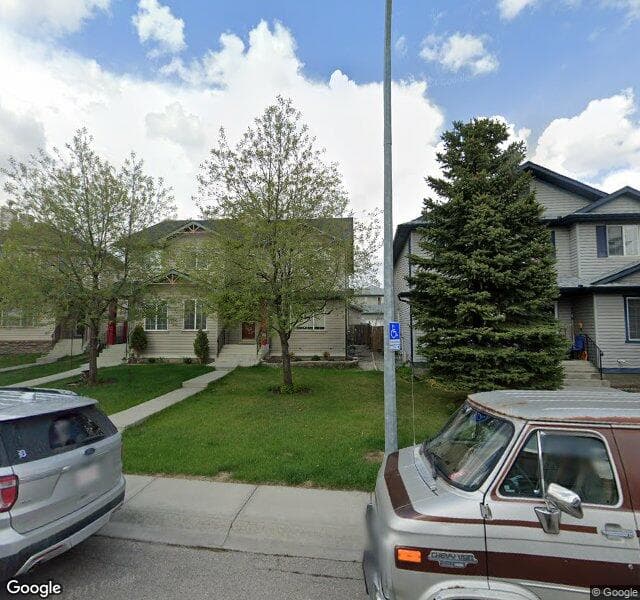 Street view of 203 Covemeadow Crescent NE, Calgary