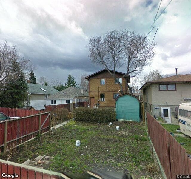 Street view of 1608 3 Street NW, Calgary