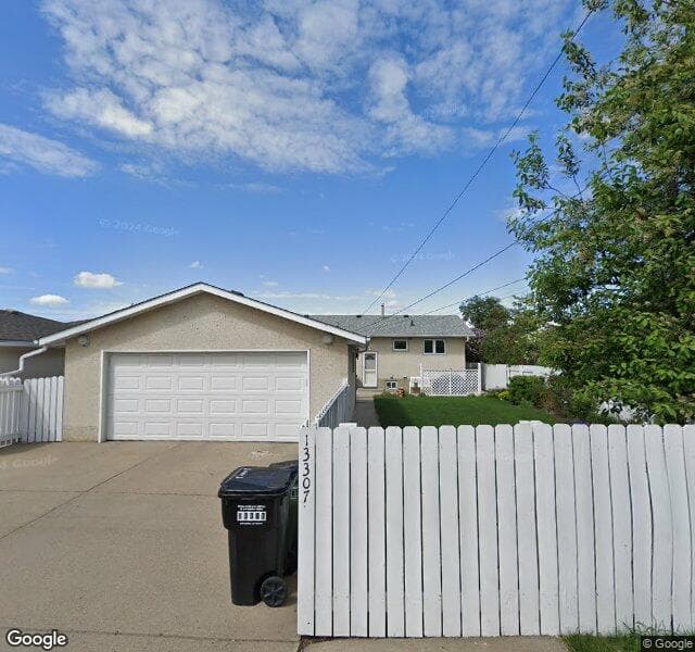 Street view of 13307 Delwood Road NW, Edmonton