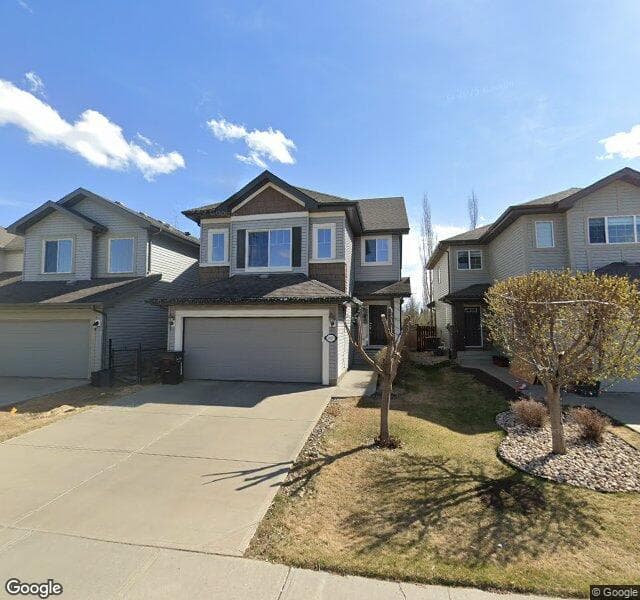 Street view of 21223 58 Avenue NW, Edmonton