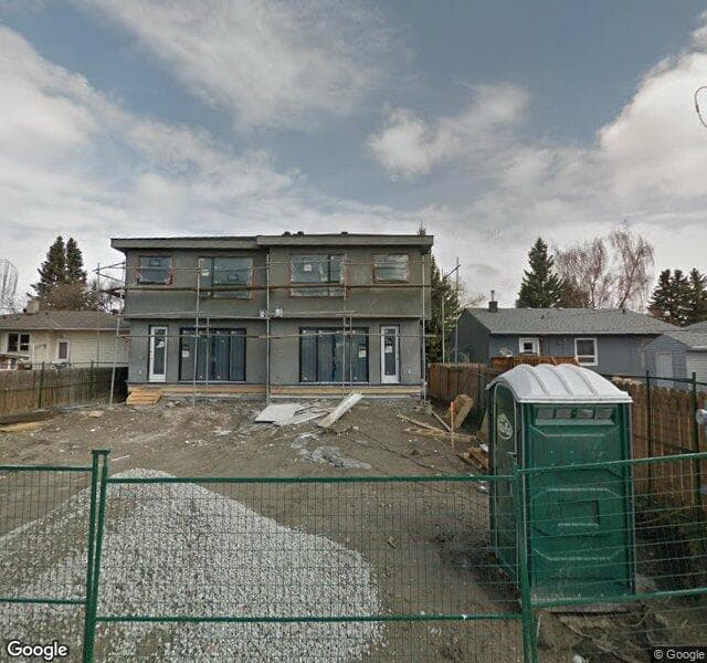Street view of 2213 25 Avenue NW, Calgary
