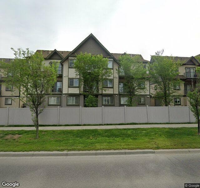 Street view of 1016-121 Copperpond Common SE, Calgary