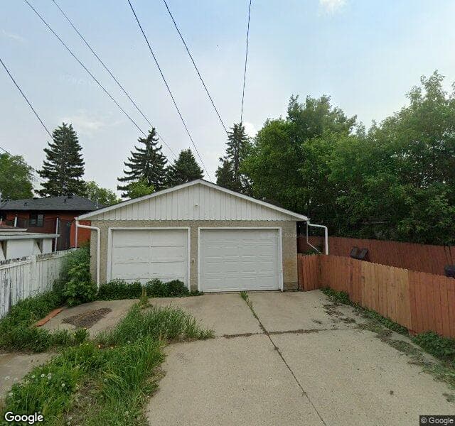 Street view of 6112 105A Street NW, Edmonton
