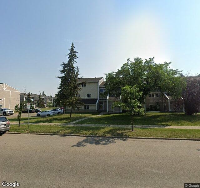 Street view of 5-3855 76 Street NW, Edmonton
