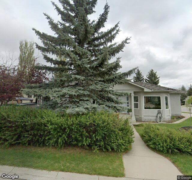 Street view of 1414 Shawnee Drive SW, Calgary