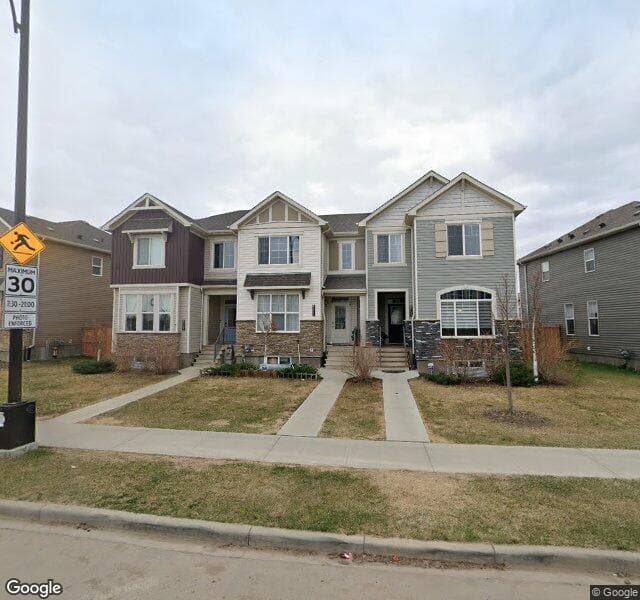 Street view of 8131 Chappelle Way SW, Edmonton