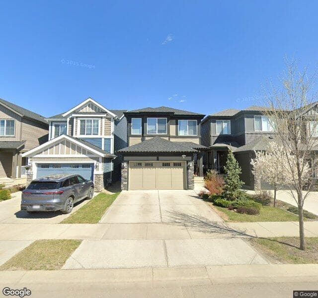 Street view of 9323 223 Street NW, Edmonton