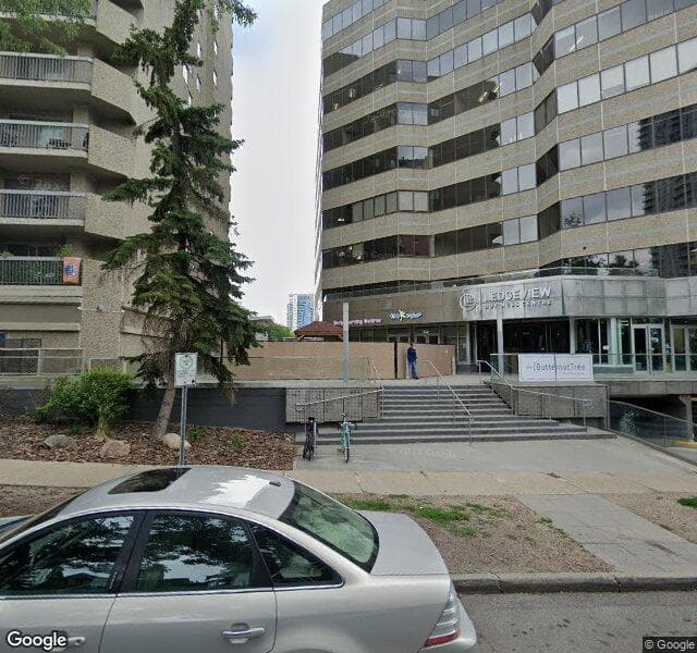 Street view of 1202-9715 110 Street NW, Edmonton