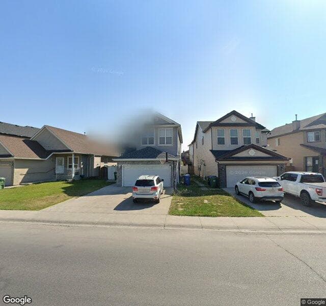 Street view of 77 Saddleland Drive NE, Calgary