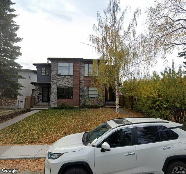 Street view of 2117 51 Avenue SW, Calgary