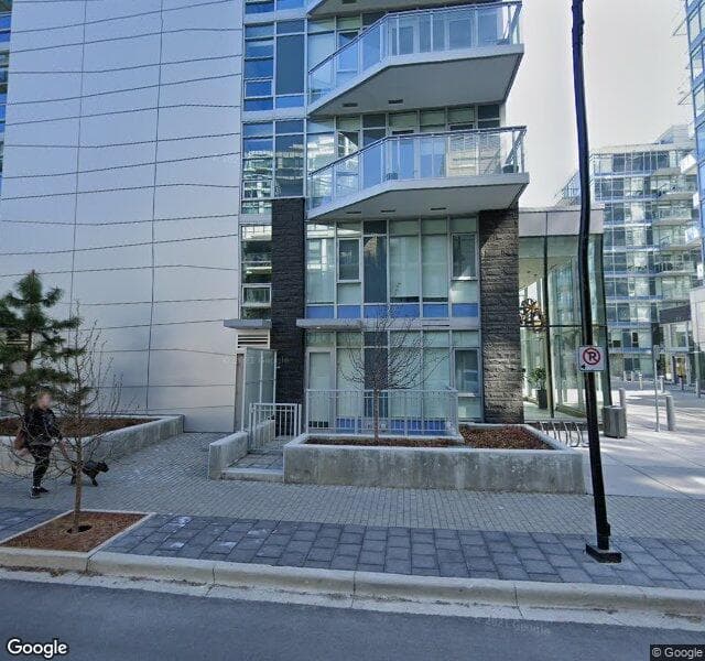 Street view of 128 Waterfront Court SW, Calgary