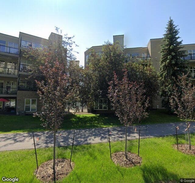 Street view of 304-9804 101 Street NW, Edmonton