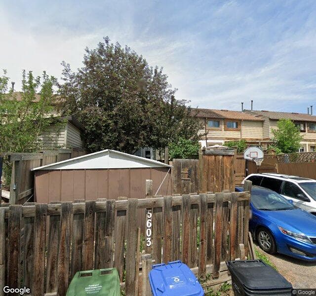 Street view of 5603 1 Avenue SE, Calgary
