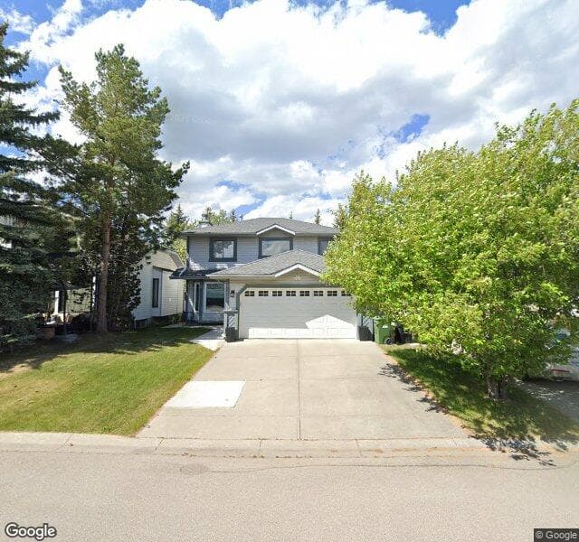 Street view of 244 Scurfield Place NW, Calgary