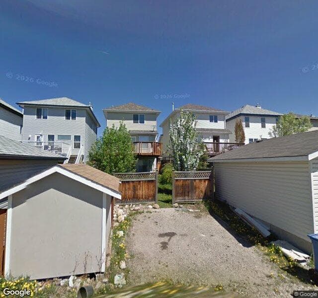 Street view of 119 Bridlewood Common SW, Calgary