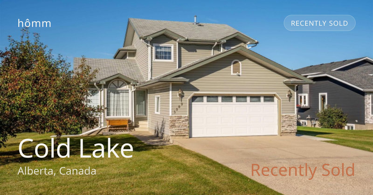 Cold Lake Sold Home Prices | {sold_count_12mo} Sold | hômm