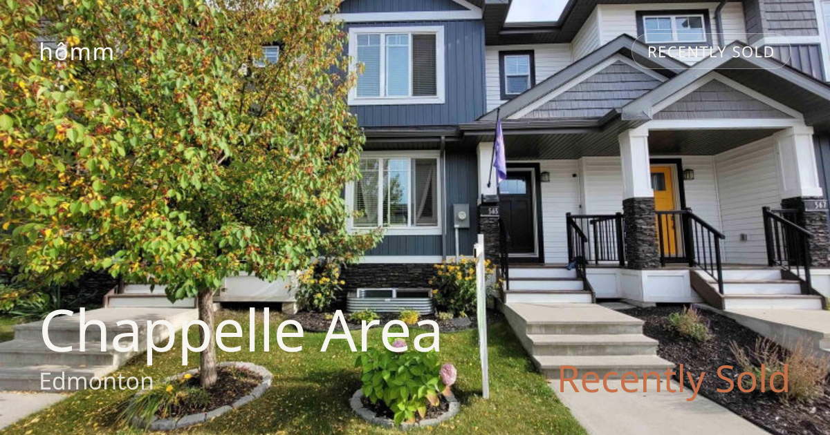 Just Sold in Chappelle Area | Home Prices | hômm
