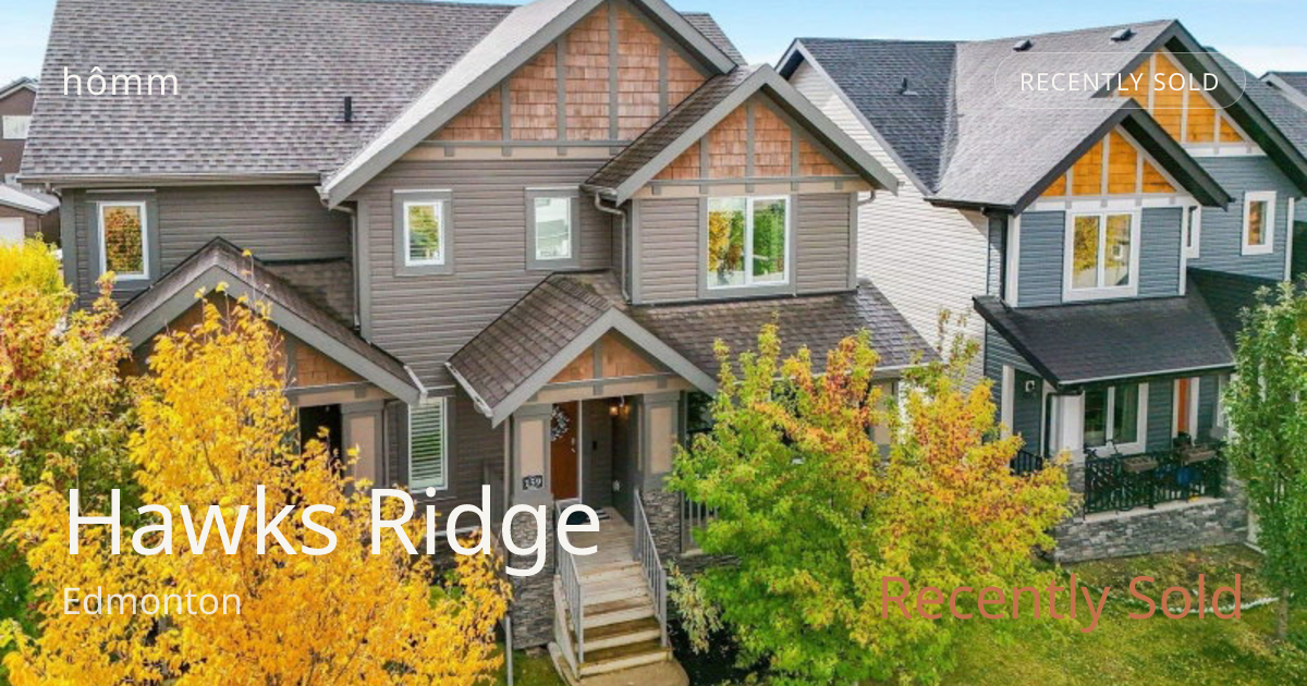 Hawks Ridge Sold Data & Comparable Sales | hômm