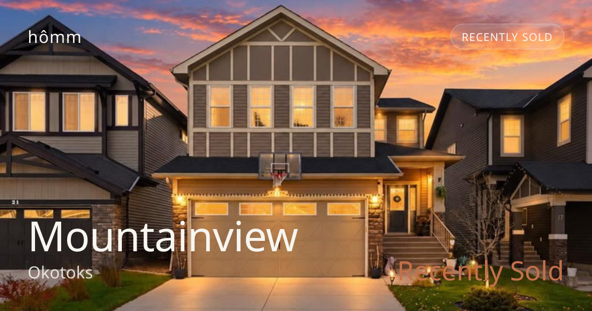 Just Sold in Mountainview | Home Prices | hômm