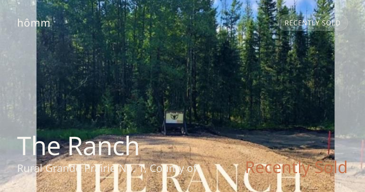 The Ranch Sold Data & Comparable Sales | hômm