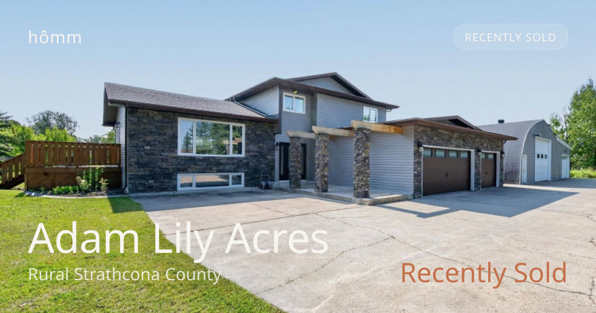 Adam Lily Acres Sold Data & Comparable Sales | hômm